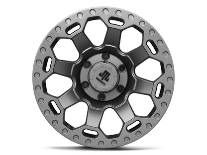Mammoth Synister Charcoal 6-Lug Wheel; 17x9; -6mm Offset (07-13 Silverado 1500)
