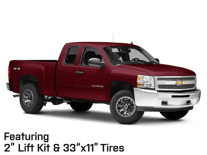 Mammoth Synister Charcoal 6-Lug Wheel; 17x9; -6mm Offset (07-13 Silverado 1500)