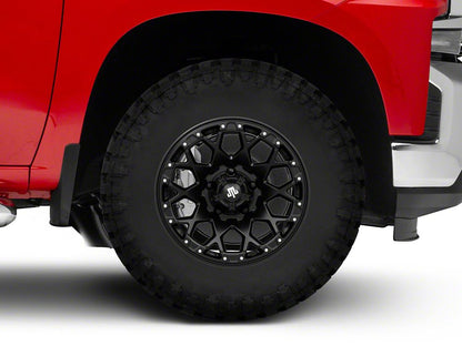 17x9 Mammoth Vex & 33in Mudclaw Mud-Terrain Comp MTX Tire Package (19-25 Silverado 1500)
