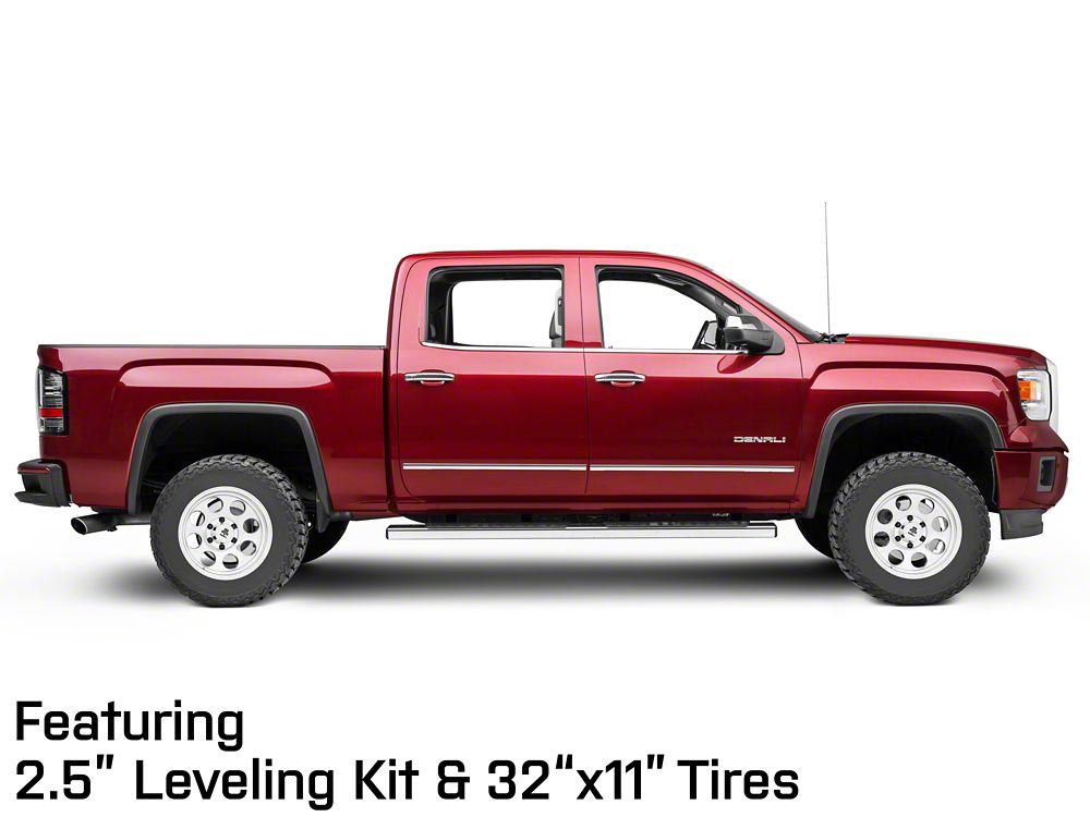 Mammoth 8 Aluminum Polished 6-Lug Wheel; 17x9; -6mm Offset (14-18 Sierra 1500)
