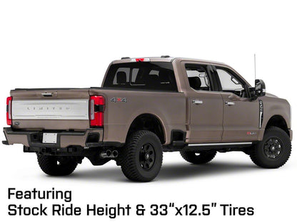 Mammoth HD 8 Aluminum Matte Black 8-Lug Wheel; 17x9; -6mm Offset (23-25 F-250 Super Duty)