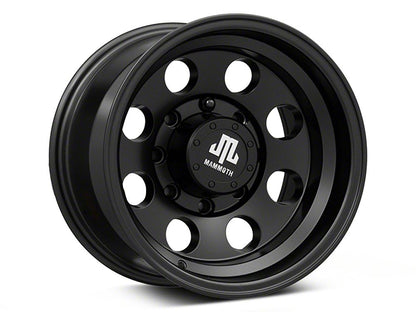 Mammoth 8 Aluminum Matte Black 8-Lug Wheel; 16x10; -24mm Offset (07-10 Sierra 3500 HD SRW)