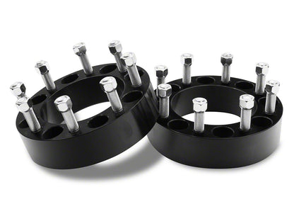 Mammoth 2-Inch Wheel Spacers; Black (12-25 RAM 3500 SRW)