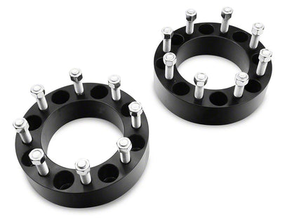 Mammoth 2-Inch Wheel Spacers; Black (12-25 RAM 3500 SRW)