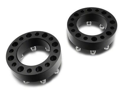 Mammoth 2-Inch Wheel Spacers; Black (05-25 F-350 Super Duty)