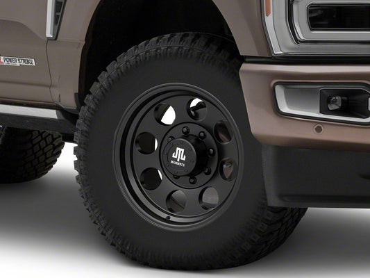 Mammoth 8 Aluminum Matte Black 8-Lug Wheel; 18x9; -6mm Offset (23-25 F-350 Super Duty SRW)