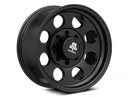 Mammoth 8 Aluminum Matte Black 8-Lug Wheel; 18x9; -6mm Offset (23-25 F-350 Super Duty SRW)