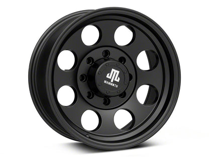 Mammoth 8 Aluminum Matte Black 8-Lug Wheel; 18x9; -6mm Offset (23-25 F-350 Super Duty SRW)