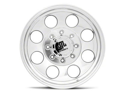 Mammoth 8 Aluminum Polished 8-Lug Wheel; 18x9; -6mm Offset (23-25 F-350 Super Duty SRW)