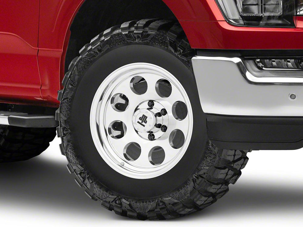 Mammoth 8 Aluminum Polished 6-Lug Wheel; 17x9; -6mm Offset (21-25 F-15 ...