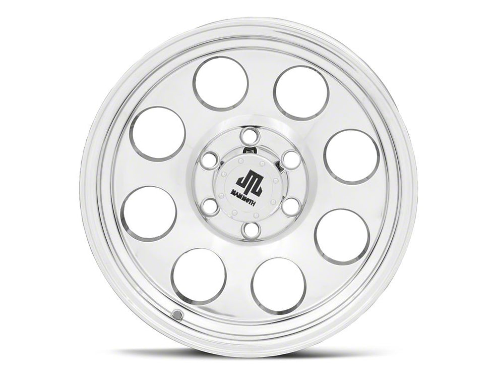 Mammoth Rims Mammoth 8 Aluminum Polished 6-Lug Wheel; 17x9; -6mm Offset (21-25 F-15 ...
