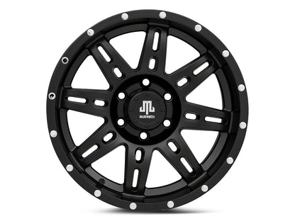 Mammoth Split-8 Beadlock Matte Black 6-Lug Wheel; 18x9; 0mm Offset (04-08 F-150)