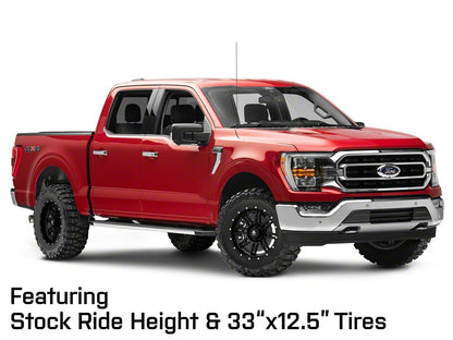 Mammoth Split-8 Beadlock Matte Black 6-Lug Wheel; 18x9; 0mm Offset (21-25 F-150)