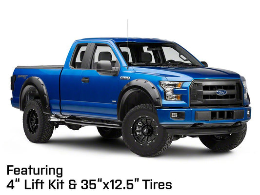 Mammoth 12 Hole Satin Black 6-Lug Wheel; 17x9; -6mm Offset (15-20 F-150)