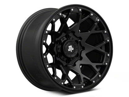 Mammoth Vex Satin Black Machined 6-Lug Wheel; 17x9; -6mm Offset (09-14 F-150)
