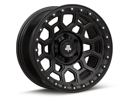 Mammoth Hunter Satin Black 6-Lug Wheel; 17x9; -6mm Offset (04-08 F-150)