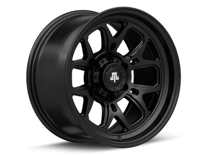 Mammoth Modus Satin Black 6-Lug Wheel; 17x9; -6mm Offset (09-14 F-150)