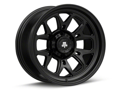 Mammoth Modus Satin Black 6-Lug Wheel; 17x9; -6mm Offset (09-14 F-150)