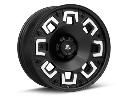 Mammoth Boss Satin Black Machined 6-Lug Wheel; 20x9; -6mm Offset (04-08 F-150)