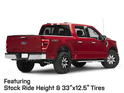 Mammoth Deep Roller Gloss Black Machined 6-Lug Wheel; 17x9; 18mm Offset (21-25 F-150)