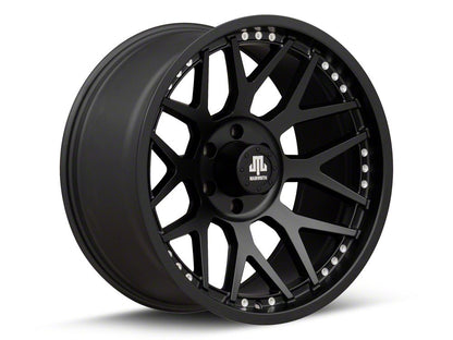 Mammoth Wide 8 Satin Black 6-Lug Wheel; 20x10; -19mm Offset (15-20 F-150)