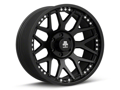 Mammoth Wide 8 Satin Black 6-Lug Wheel; 20x10; -19mm Offset (21-25 F-150)