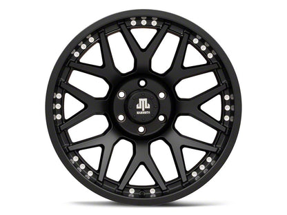 Mammoth Wide 8 Satin Black 6-Lug Wheel; 20x10; -19mm Offset (21-25 F-150)