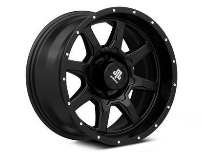 Mammoth High Roller Gloss Black 6-Lug Wheel; 17x9; -12mm Offset (04-08 F-150)