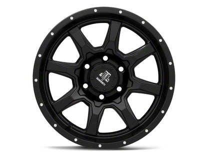 Mammoth High Roller Gloss Black 6-Lug Wheel; 17x9; -12mm Offset (09-14 F-150)