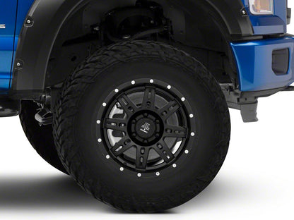 17x9 Mammoth Split 8 Wheel & 33in Kenda All-Terrain KLEVER A/T2 KR628 Tire Package (15-20 F-150)