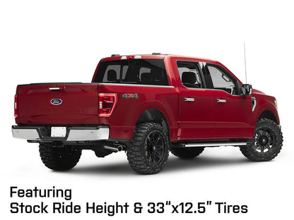 Mammoth Split 8 Beadlock Matte Black 6-Lug Wheel; 20x9; -6mm Offset (21-25 F-150)