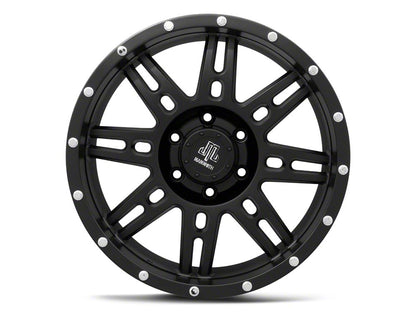 Mammoth Vader Beadlock Matte Black 6-Lug Wheel; 18x9; -6mm Offset (04-08 F-150)