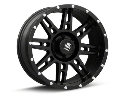Mammoth Vader Beadlock Matte Black 6-Lug Wheel; 18x9; -6mm Offset (04-08 F-150)