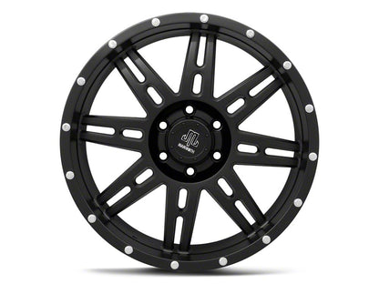 Mammoth Vader Beadlock Matte Black 6-Lug Wheel; 20x9; -6mm Offset (04-08 F-150)