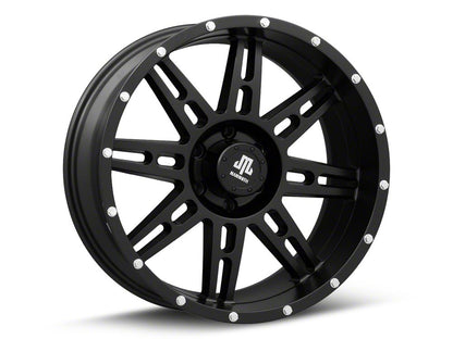 Mammoth Vader Beadlock Matte Black 6-Lug Wheel; 20x9; -6mm Offset (09-14 F-150)