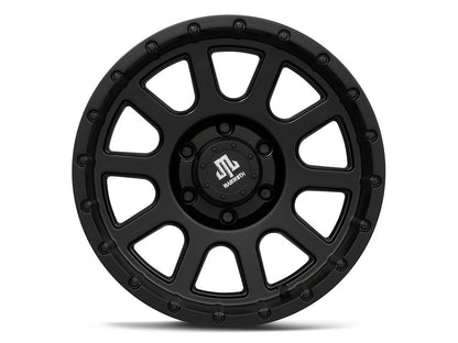 Mammoth 10 Hole Matte Black 6-Lug Wheel; 17x9; -6mm Offset (03-09 4Runner)