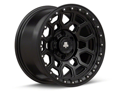 Mammoth Hunter Satin Black 6-Lug Wheel; 17x9; 0mm Offset (03-09 4Runner)
