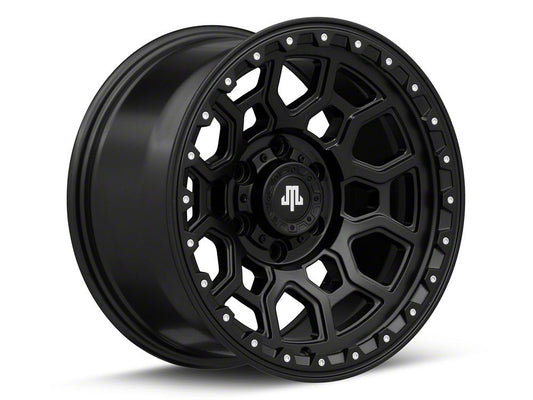 Mammoth Hunter Satin Black 6-Lug Wheel; 17x9; 0mm Offset (10-24 4Runner)