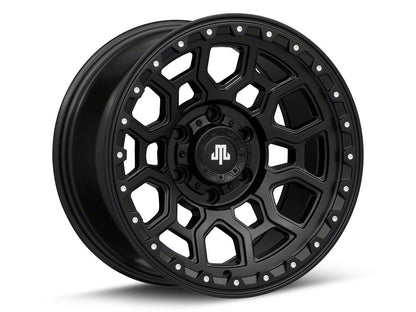 Mammoth Hunter Satin Black 6-Lug Wheel; 17x9; 0mm Offset (10-24 4Runner)