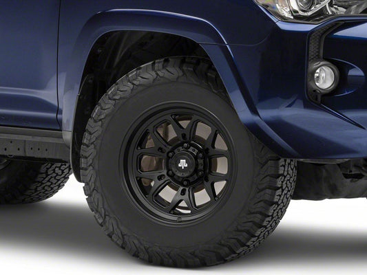 Mammoth Modus Satin Black 6-Lug Wheel; 17x9; 0mm Offset (10-24 4Runner)