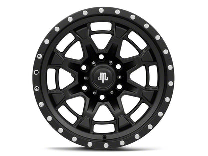 Mammoth Split 16 Satin Black 6-Lug Wheel; 17x9; -12mm Offset (03-09 4Runner)