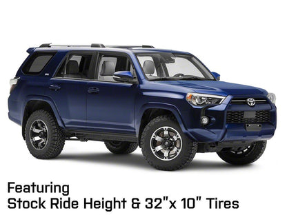 Mammoth Rogue Matte Black Machined 6-Lug Wheel; 17x8.5; 0mm Offset (10-24 4Runner)