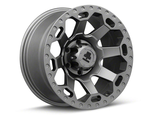 Mammoth Synister Charcoal 6-Lug Wheel; 17x8.5; 0mm Offset (10-24 4Runner)