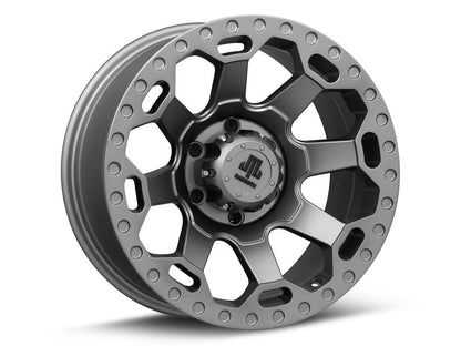Mammoth Synister Charcoal 6-Lug Wheel; 17x8.5; 0mm Offset (10-24 4Runner)