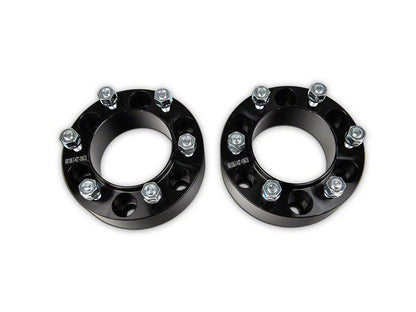 Mammoth 1.50-Inch Billet 6-Lug Wheel Spacers; Black (03-24 4Runner)