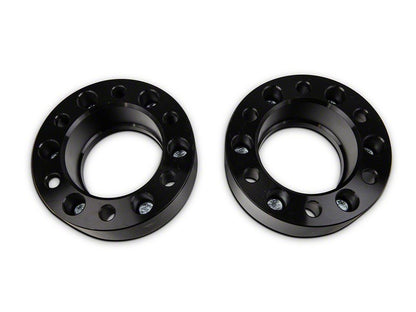 Mammoth 2-Inch Billet 6-Lug Wheel Spacers; Black (03-24 4Runner)