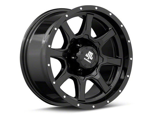Mammoth High Roller Gloss Black 6-Lug Wheel; 16x8; 0mm Offset (16-23 Tacoma)