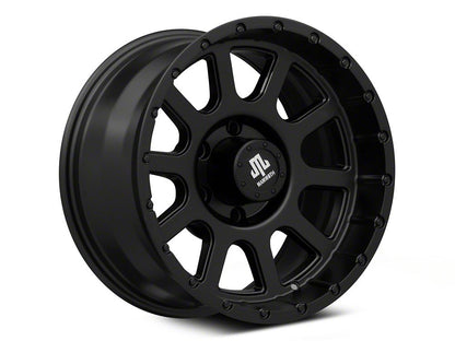 Mammoth 10 Hole Matte Black 6-Lug Wheel; 17x9; -6mm Offset (05-15 Tacoma)