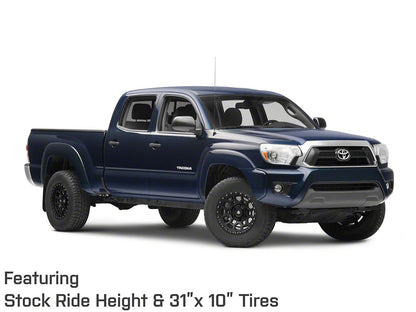 Mammoth Hunter Satin Black 6-Lug Wheel; 17x9; 0mm Offset (05-15 Tacoma)