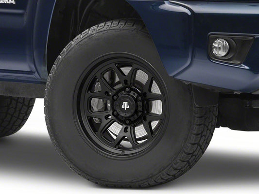 Mammoth Modus Satin Black 6-Lug Wheel; 17x9; 0mm Offset (05-15 Tacoma)